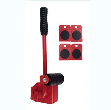 ProLift™ Furniture Moving Tool Set – Heavy-Duty Lifter & 4 Rollers (5PCS) for Easy Transport