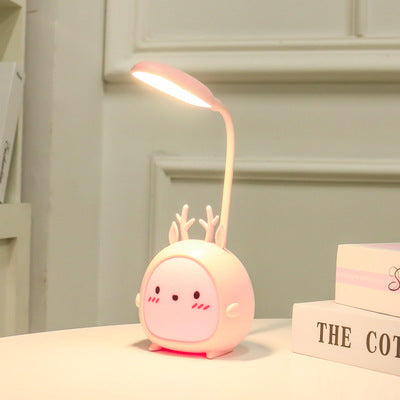 StudyGlow™ Bedside Night Light – Cozy Study Lamp for Girls’ Dormitory