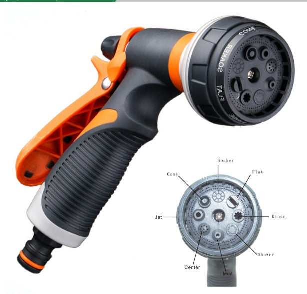 FloraSpray™ Garden Watering Spray Gun – Adjustable Nozzle for Plants & Flowers