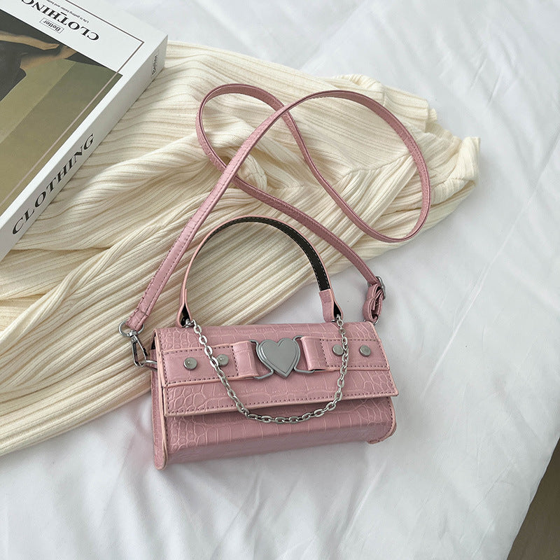 Women’s Elegant Chain Shoulder Bag – Trendy PU Leather Crossbody Purse for Daily & Party Use