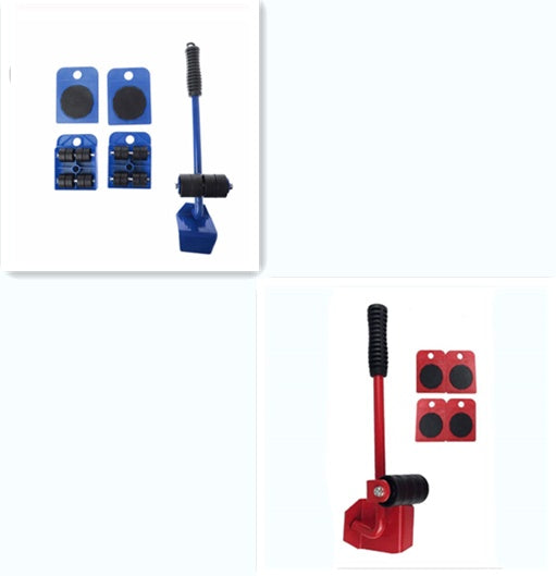 ProLift™ Furniture Moving Tool Set – Heavy-Duty Lifter & 4 Rollers (5PCS) for Easy Transport