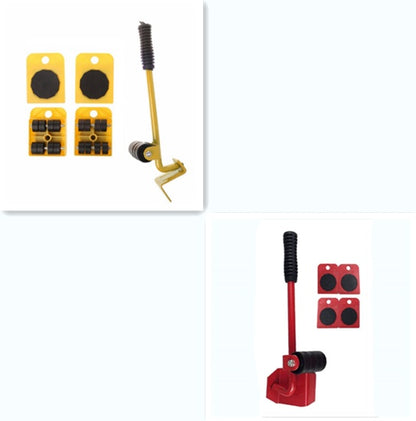 ProLift™ Furniture Moving Tool Set – Heavy-Duty Lifter & 4 Rollers (5PCS) for Easy Transport