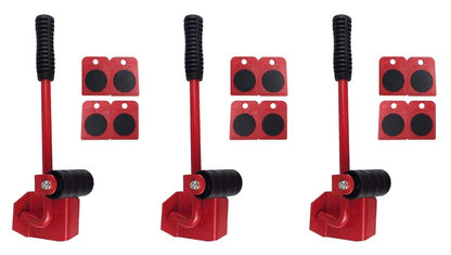 ProLift™ Furniture Moving Tool Set – Heavy-Duty Lifter & 4 Rollers (5PCS) for Easy Transport
