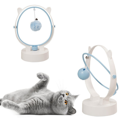 Interactive Cat Toy with Swinging Ball – Fun Home Entertainment Play Toy for Cats & Kittens