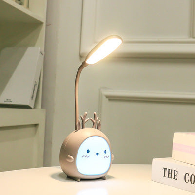 StudyGlow™ Bedside Night Light – Cozy Study Lamp for Girls’ Dormitory