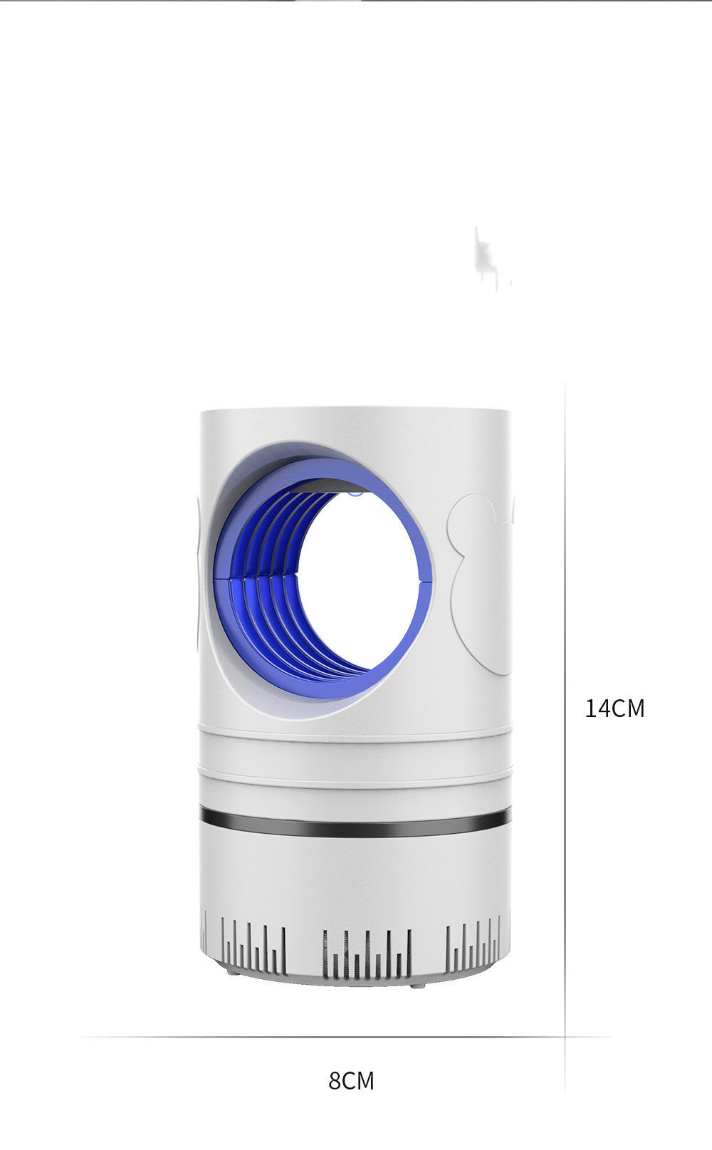 Smart Mosquito Killer Lamp with Silent Suction Fan – USB Electric Insect Trap for Home & Bedroom