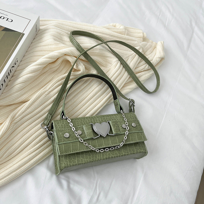 Women’s Elegant Chain Shoulder Bag – Trendy PU Leather Crossbody Purse for Daily & Party Use