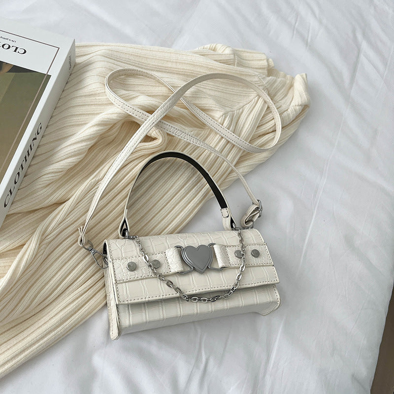 Women’s Elegant Chain Shoulder Bag – Trendy PU Leather Crossbody Purse for Daily & Party Use