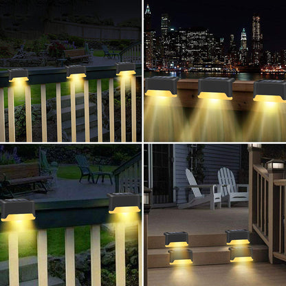 SolarStep™ Fashion Outdoor Courtyard Stair Light – Waterproof LED Solar Pathway Lamp