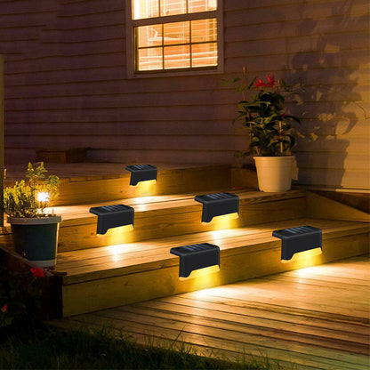 SolarStep™ Fashion Outdoor Courtyard Stair Light – Waterproof LED Solar Pathway Lamp